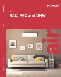 Ръководства за Hitachi RAC, PAC & DHW | Инсталационни и технически каталози