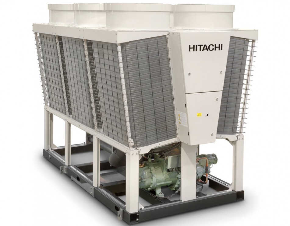 Hitachi air cooled chiller best sale