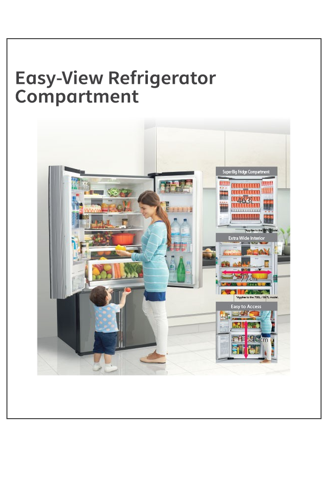 French Bottom Freezer (4 Door With Water Dispenser)_0