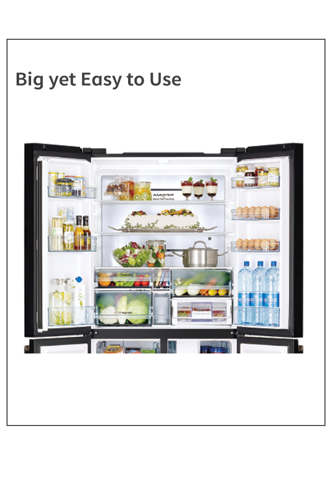 double door fridge with freezer on bottom in india