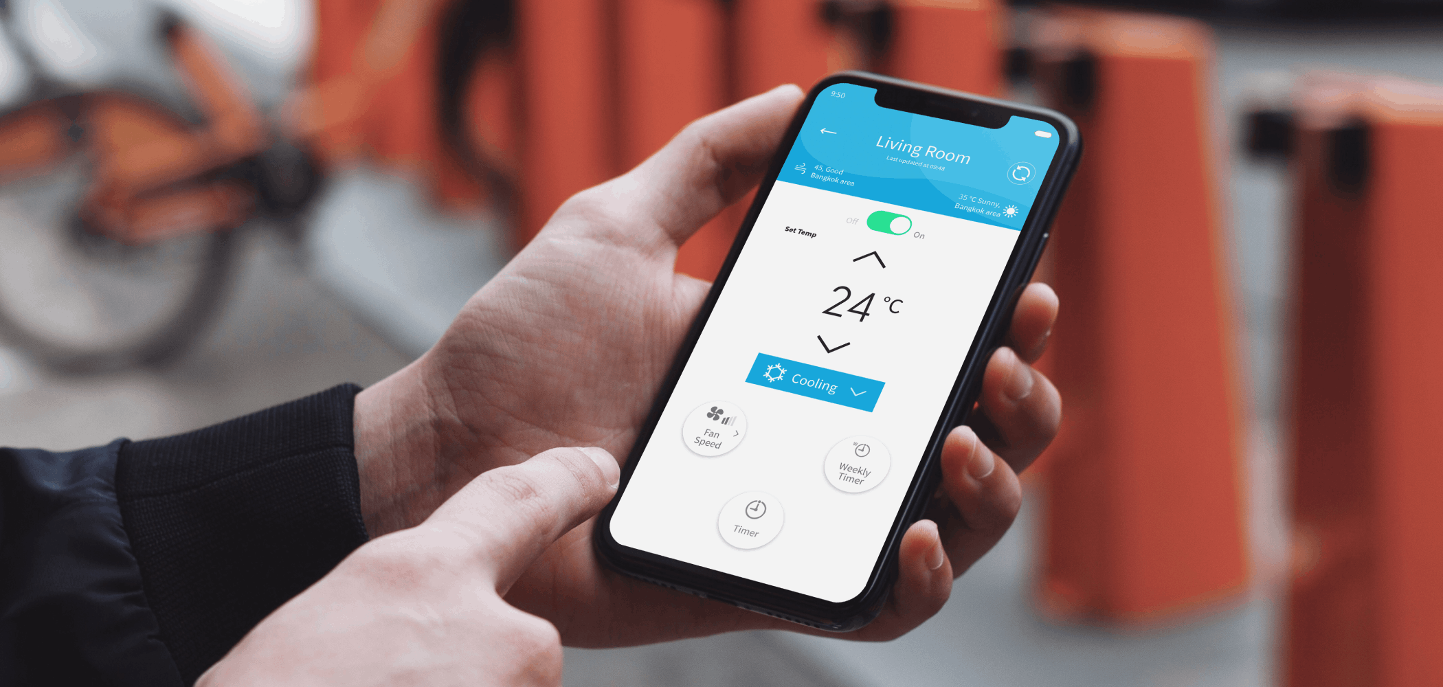 airCloud Home IoT app Hitachi Cooling Heating