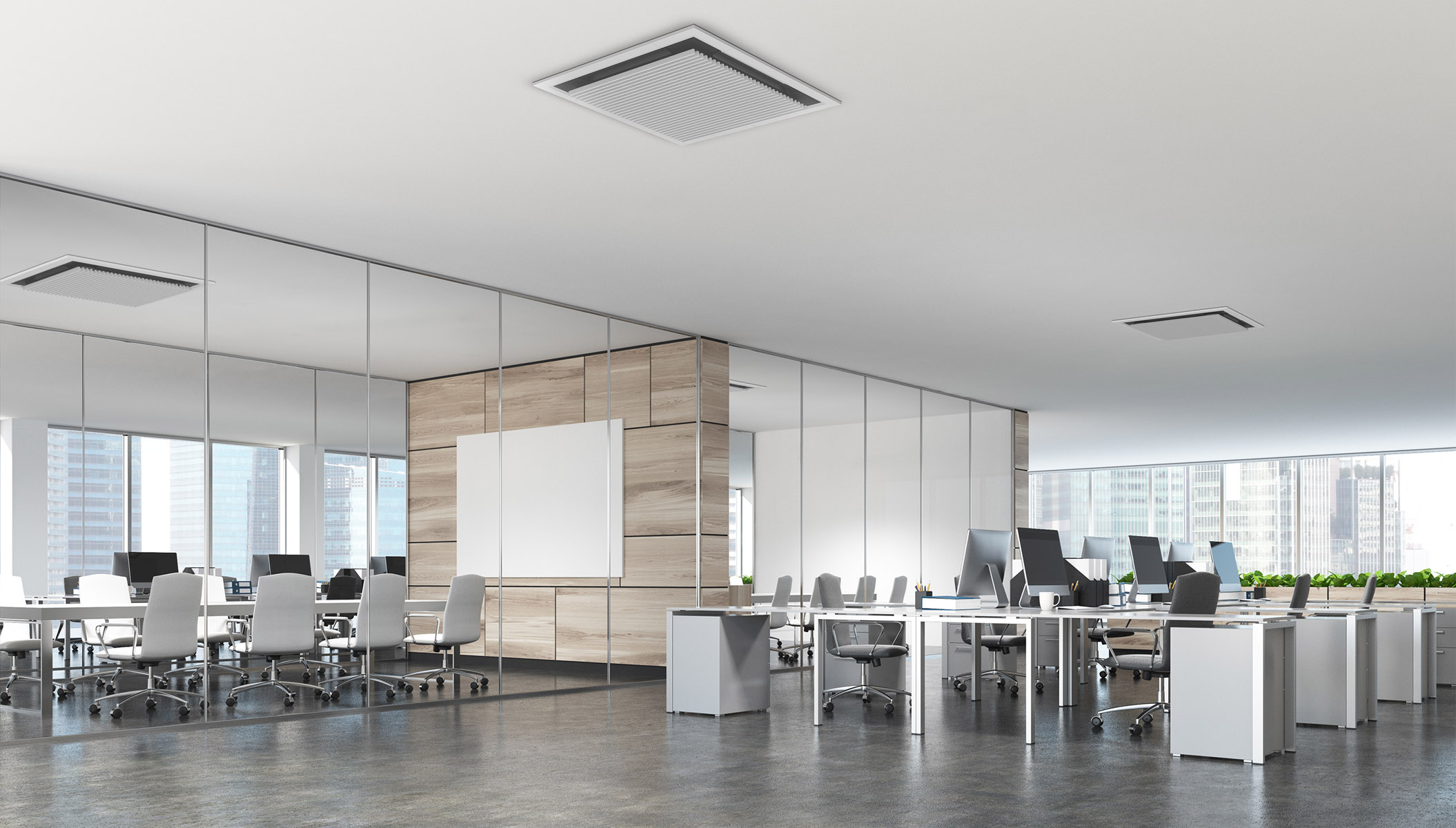 Benefits of Heat Recovery VRF in offices