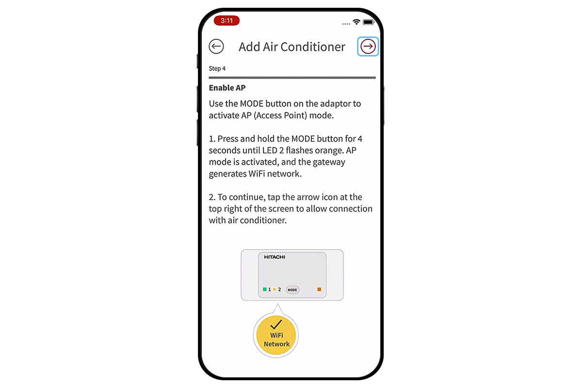 Heat Pump airCloud Go IoT app, Hitachi Cooling & Heating