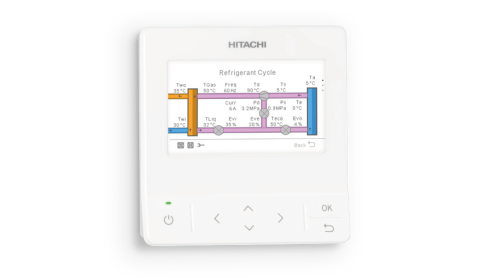 LCD Wired Controller & Thermostat for Yutaki (PC-ARFH2E)_1