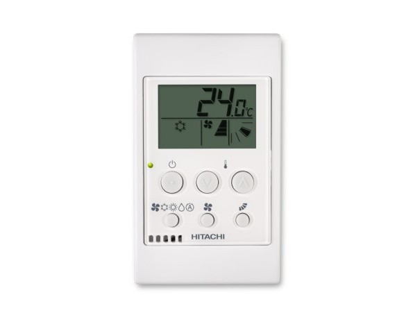 Wall mounted ac simplified wired controller | Hitachi Cooling